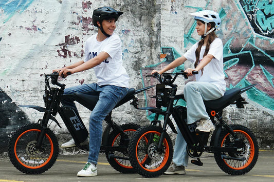 urlife-legal-bike-upgrade.webp: URLIFE E5 with legal cosmetic and practical upgrades, safe personalized modification for EU US UK road use