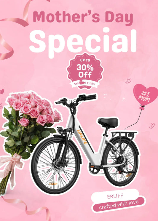 Happy Mother’s Day | URLIFE E-Bike Gift Promotion 💐